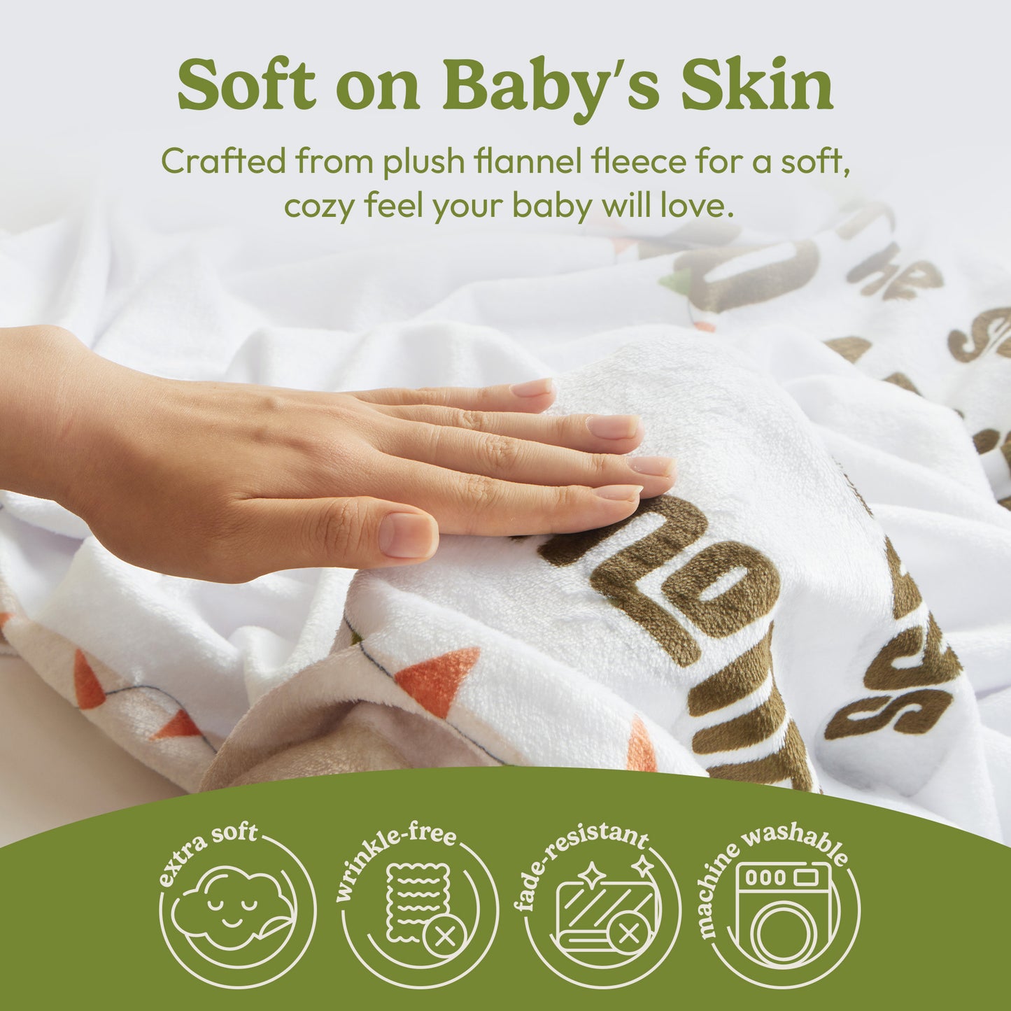 Safari Milestone Blanket