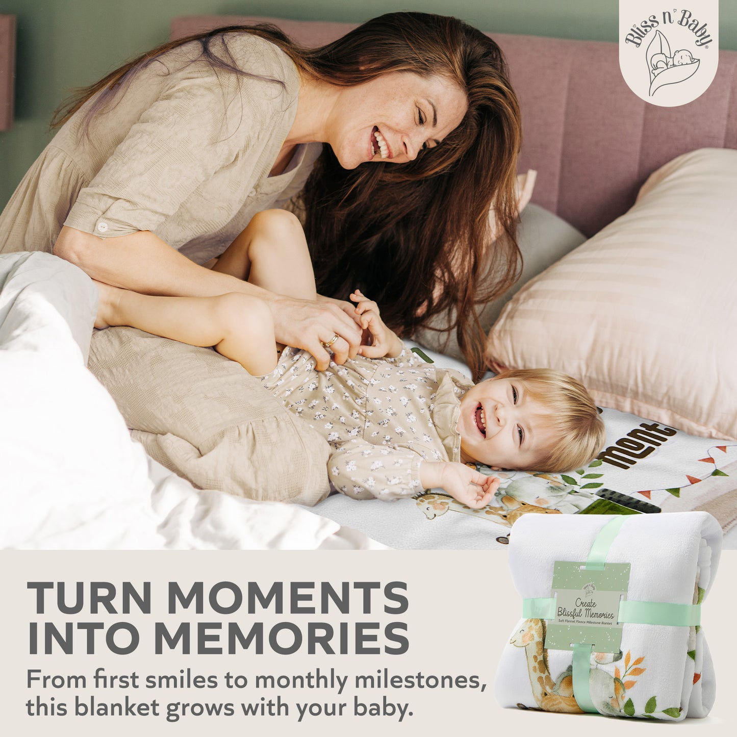 Safari Milestone Blanket