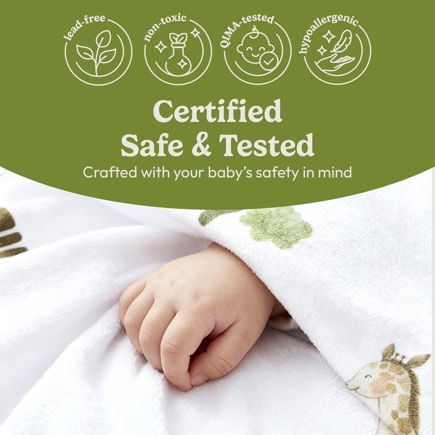 Safari Milestone Blanket